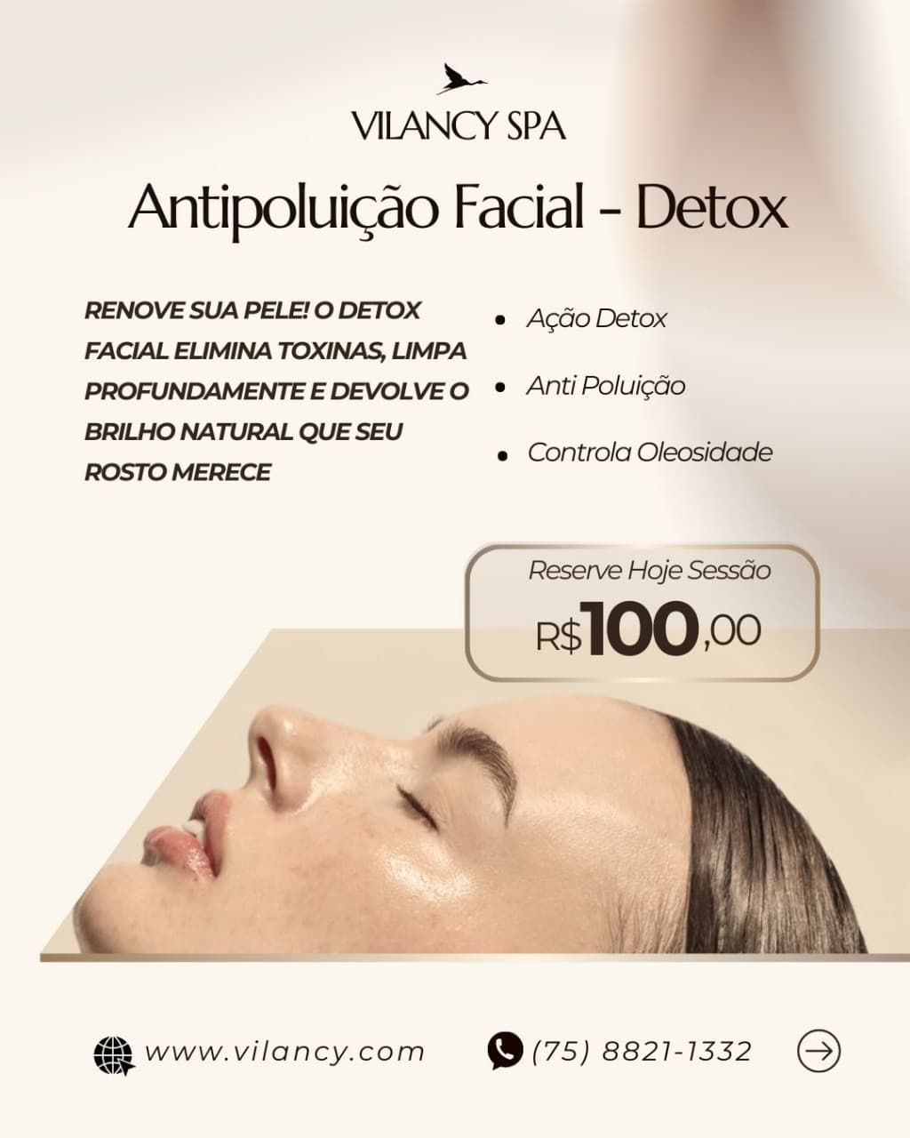 Antipoluição Facial Detox