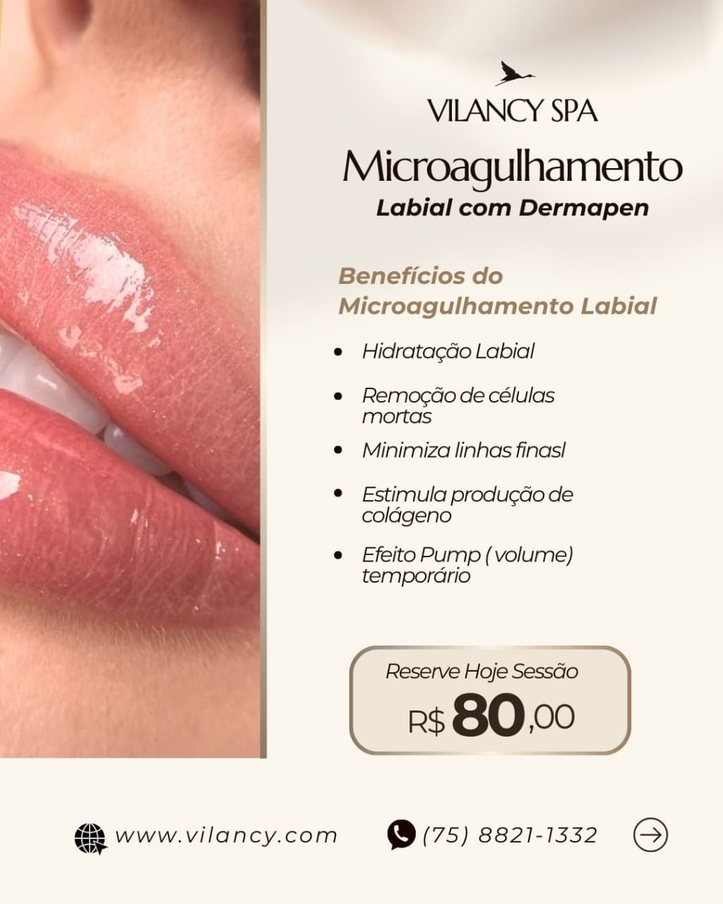 Microagulhamento Labial com Dermapen